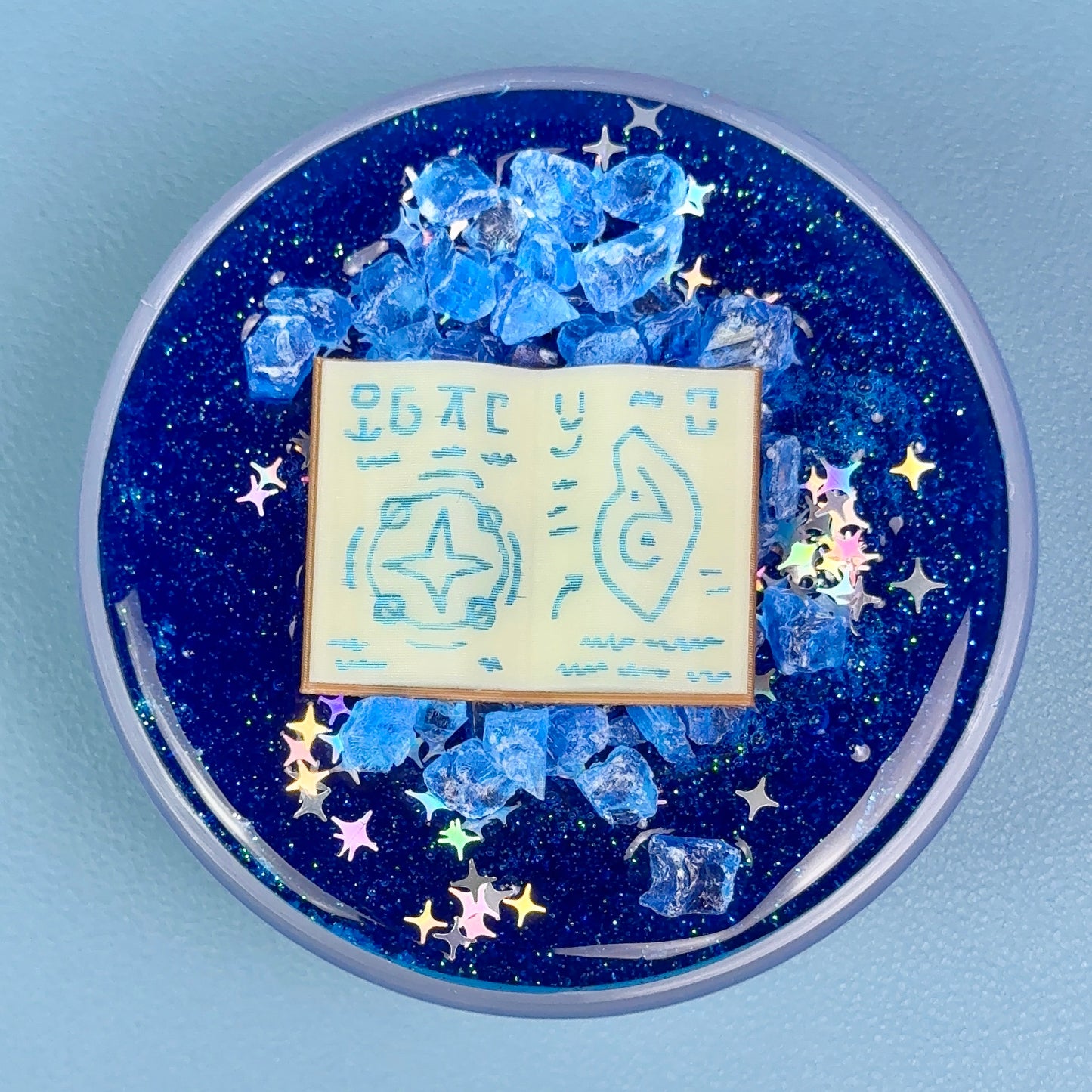 Arcane 💙📖 Hexcore 📖💙 Clear Slime