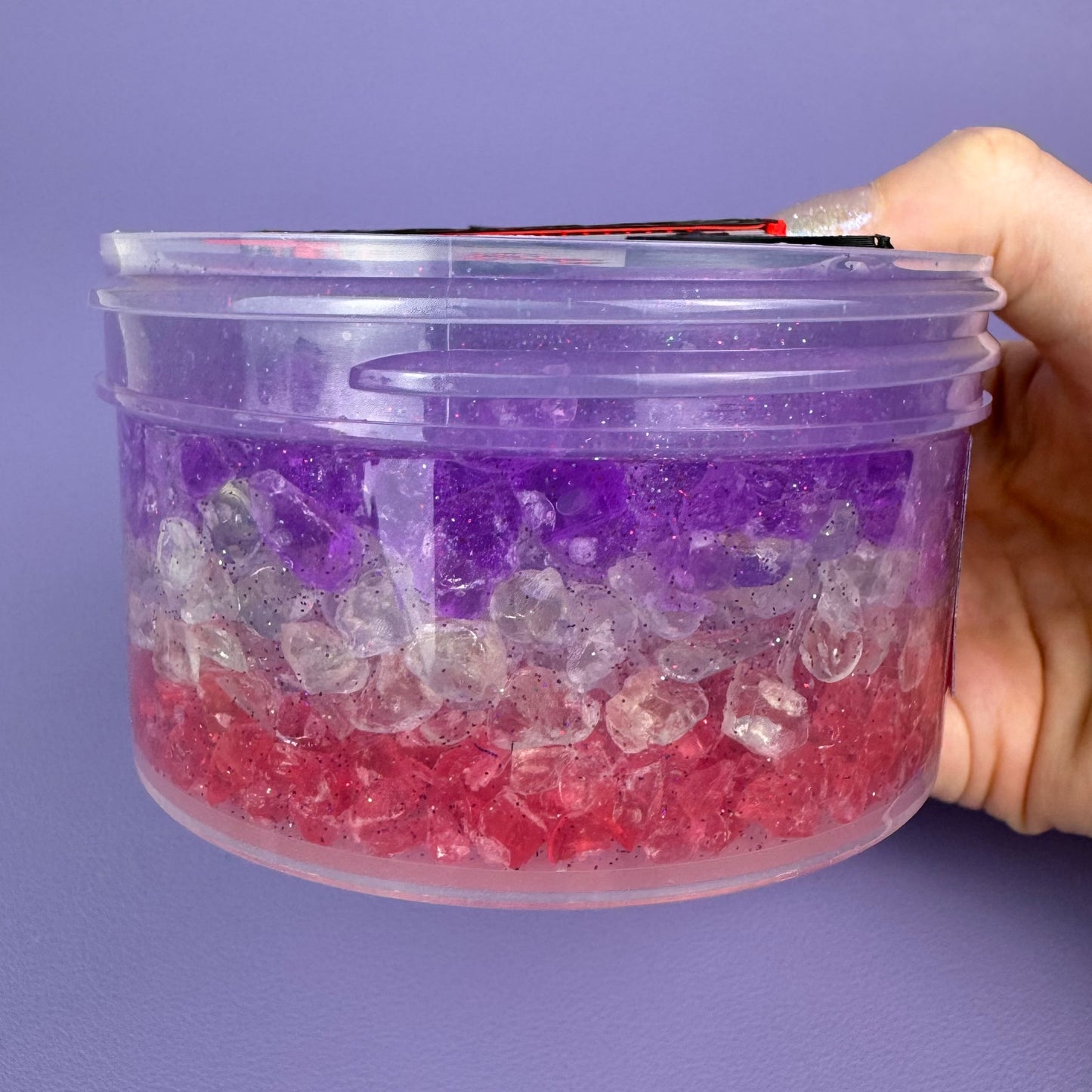 Hex Girls | Clear + Silica Sand Slime