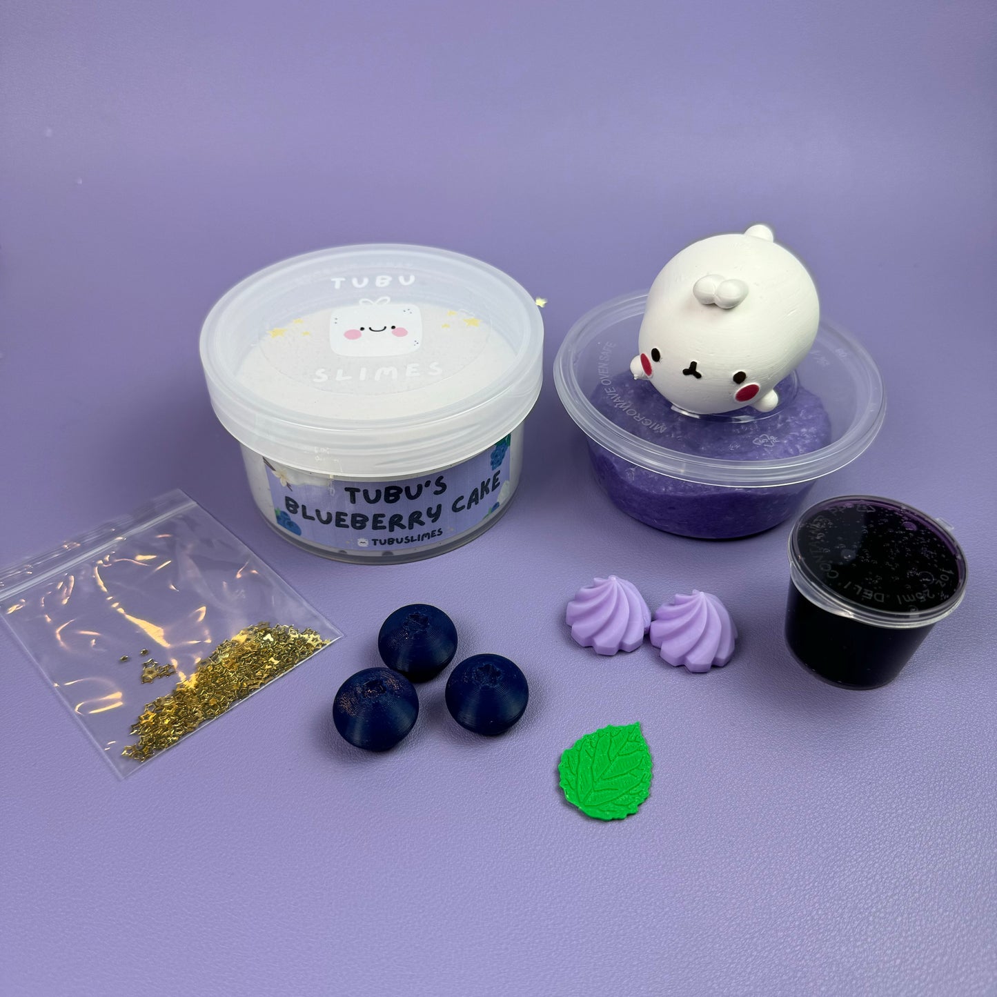⭐ Tubu's Blueberry Cake | Butterfizz Slime