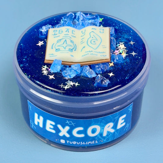 Arcane 💙📖 Hexcore 📖💙 Clear Slime