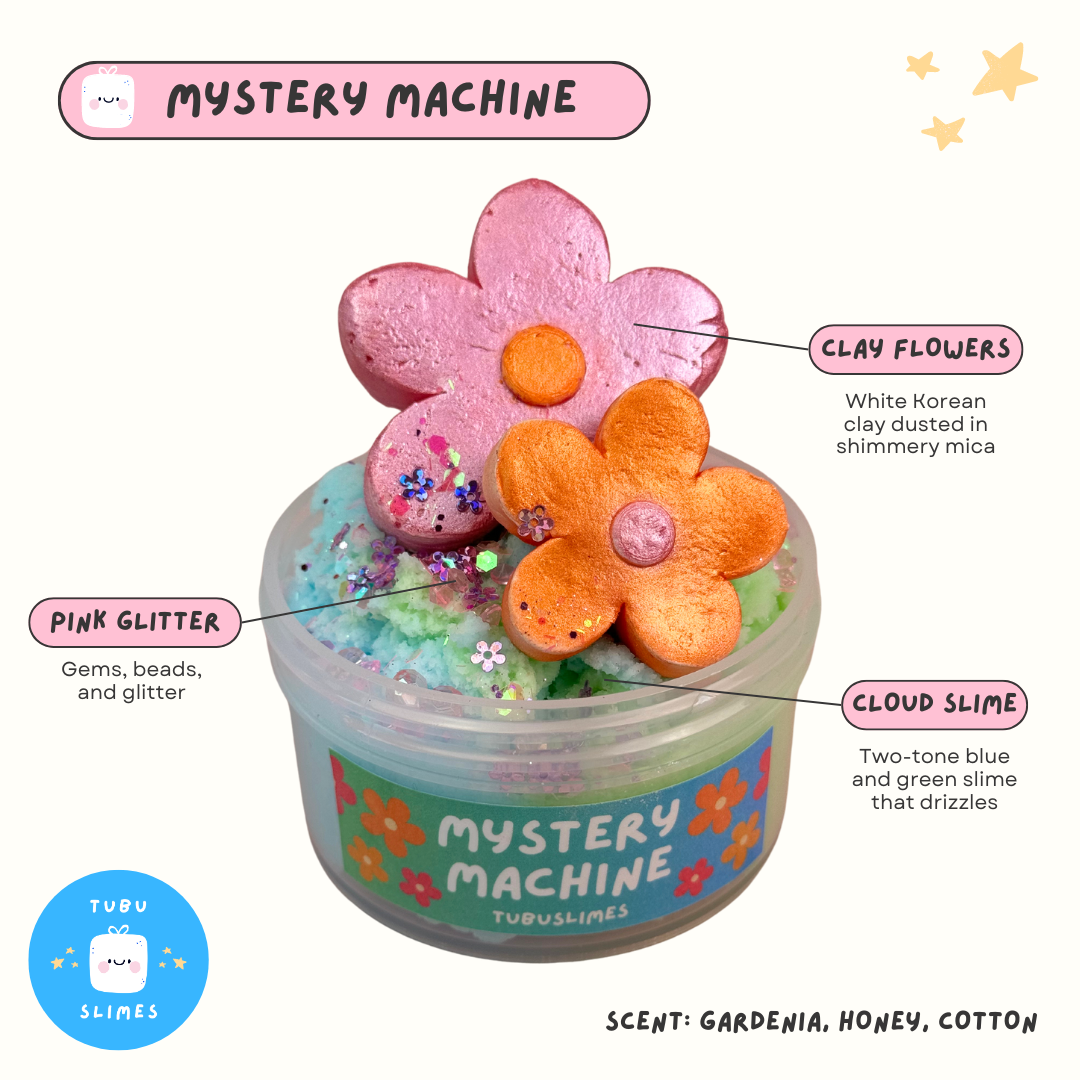 Mystery Machine | Cloud + DIY Clay Slime