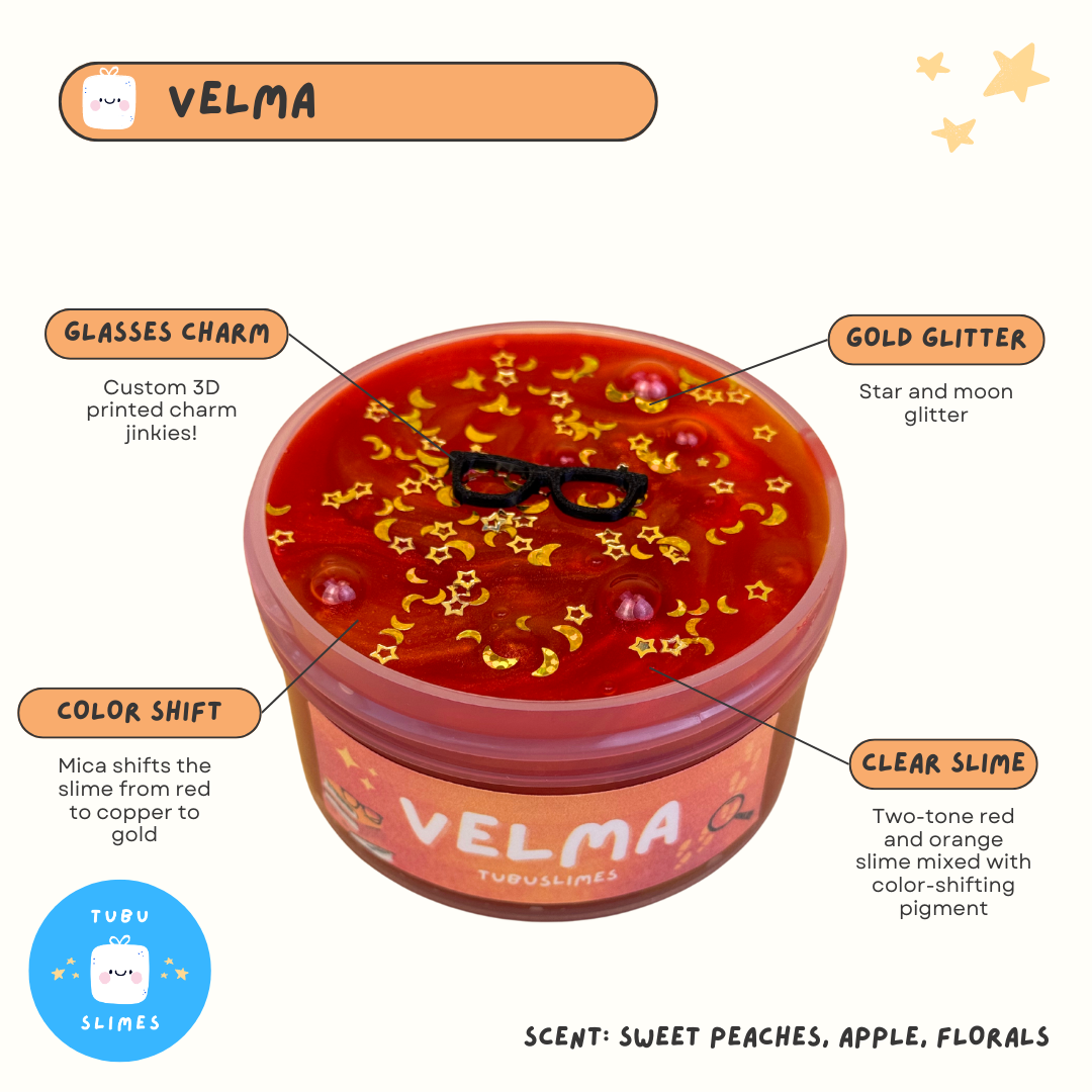 Velma | Color-Shifting Clear Slime